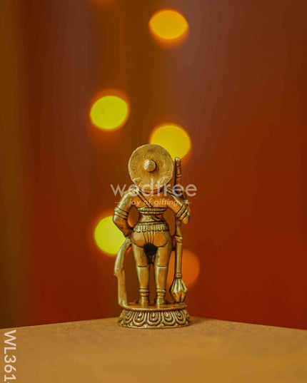Brass Udupi Krishna Idol - Wl3614 Figurines
