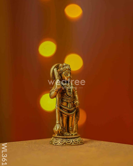 Brass Udupi Krishna Idol - Wl3614 Figurines