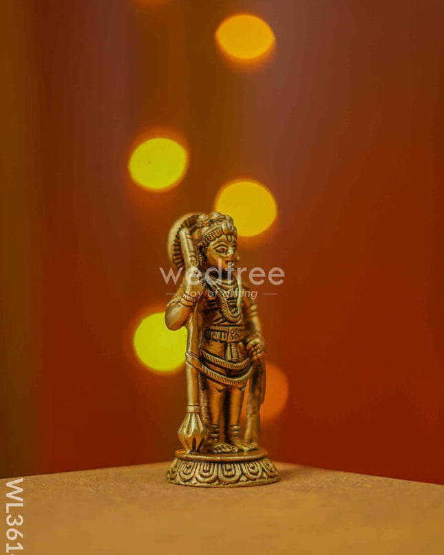 Brass Udupi Krishna Idol - Wl3614 Figurines