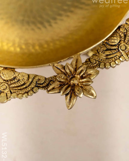 Brass Urli - 11 inch - WL5132-2 Brass Urli