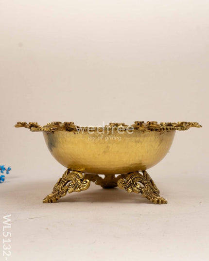 Brass Urli - 11 inch - WL5132-2 Brass Urli