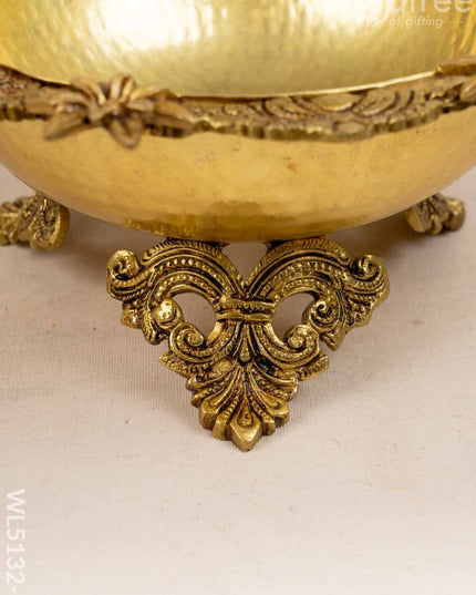 Brass Urli - 11 inch - WL5132-2 Brass Urli