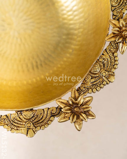 Brass Urli - 12 inch - WL5132 Brass Urli