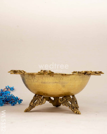 Brass Urli - 12 inch - WL5132-1 Brass Urli