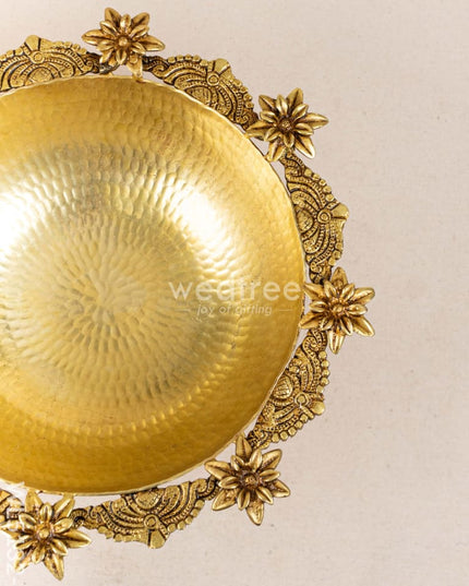 Brass Urli - 12 inch - WL5132 Brass Urli