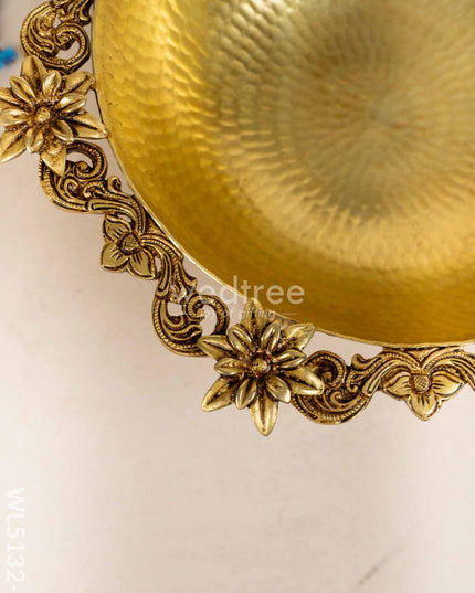 Brass Urli - 12 inch - WL5132-1 Brass Urli
