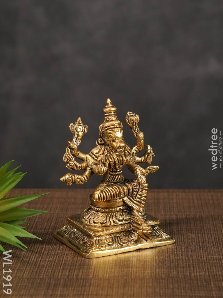 Brass Varahi Devi Idol - Wl1919 Figurines