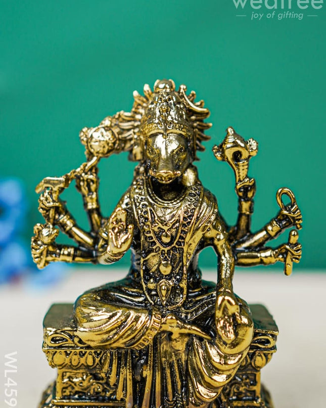 Brass Antique Varahi Idol - Wl4590 Figurines