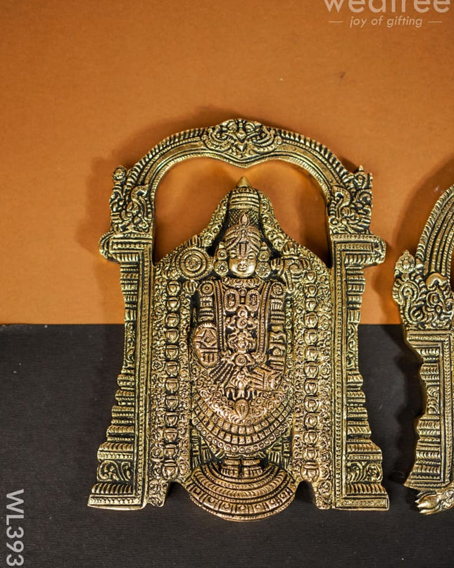 Brass Padmavathi Thayar Wall Hanging - Wl3931