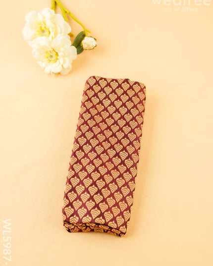 Brocade Blouse Bit - Set of 10 - Assorted Colors - WL5987-1 - Return Gift Combos