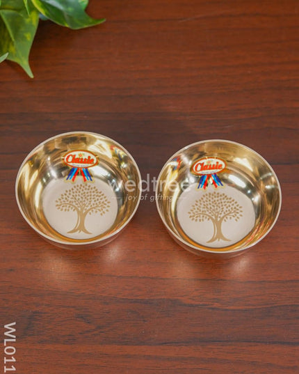 Bronze (Kansa) Thali Set - Wl0111 Utility