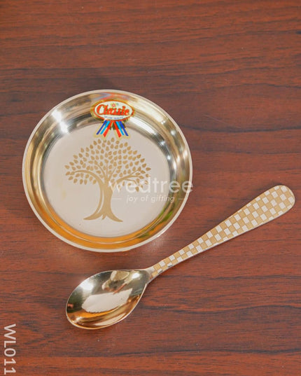 Bronze (Kansa) Thali Set - Wl0111 Utility