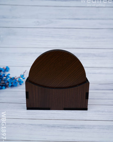 Brown Coaster Set - Set of 4 - WBG1897-2 - Coasters RG