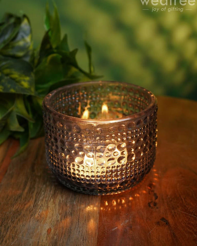 Bubble Textured Votive (4 Inch) - Wl0501 Candles And Votives