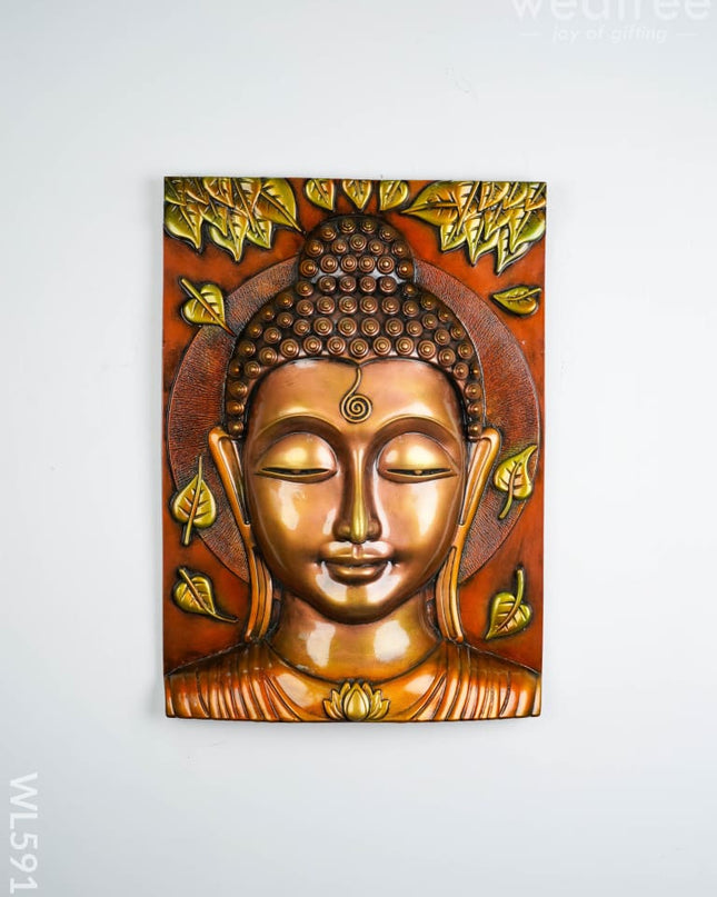 Buddha Face Wall Hanging - 24 inch - WL5919 - Frames