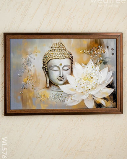 Buddha Wall Hanging Frame - 20x14 inch - WL5768 - Frames