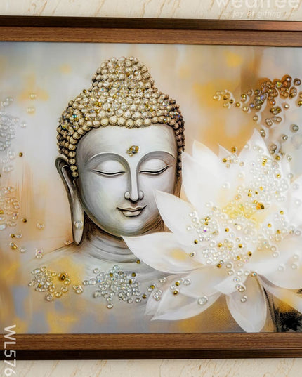 Buddha Wall Hanging Frame - 20x14 inch - WL5768 - Frames