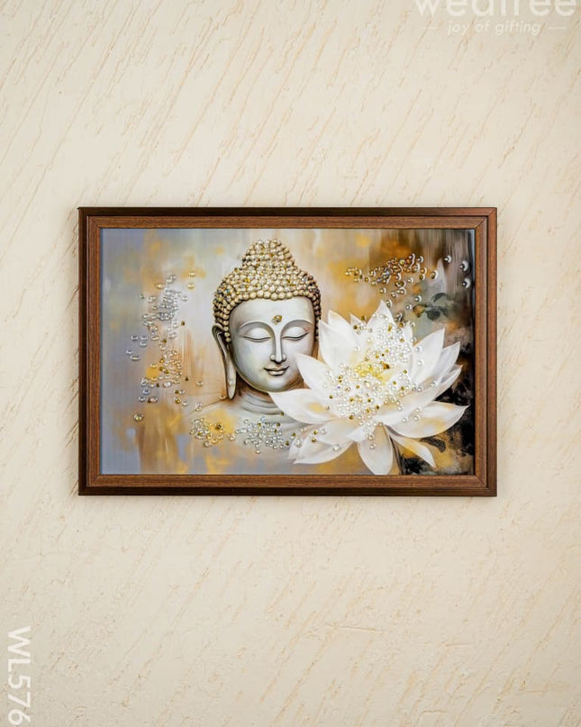 Buddha Wall Hanging Frame - 20x14 inch - WL5768 - Frames