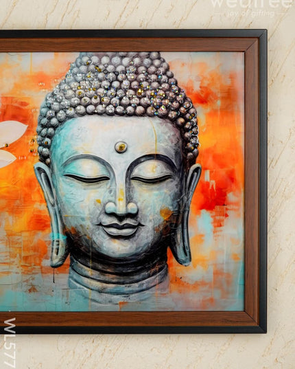 Buddha Wall Hanging Frame - 20x14 inch - WL5771 - Frames
