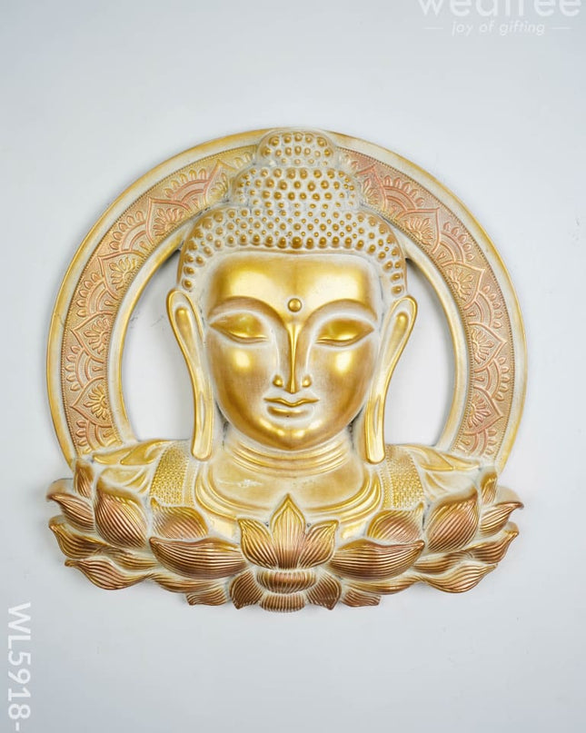 Buddha Wall Hanging Frame - White - 15 inch - WL5918-1 - Frames