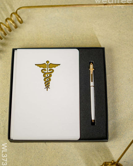 Caduceus Diary Metal Rollerball Pen - Wl3737 Corporate Gifts