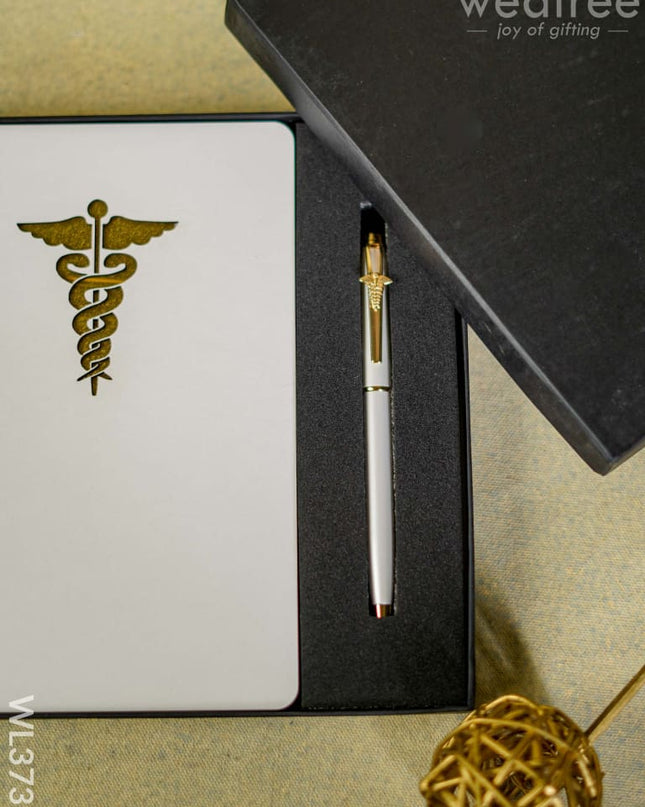 Caduceus Diary Metal Rollerball Pen - Wl3737 Corporate Gifts