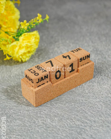 Calendar With Blocks - Small Bcg0237 Desk Organisers