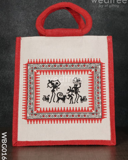 Canvas Jute Bag - WBG0166 - Jute Bags