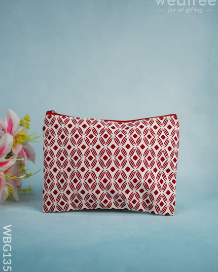 Canvas Printed Pouch - Wbg1350 Bags & Wallets