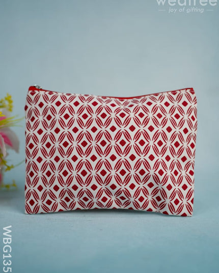 Canvas Printed Pouch - Wbg1350 Bags & Wallets