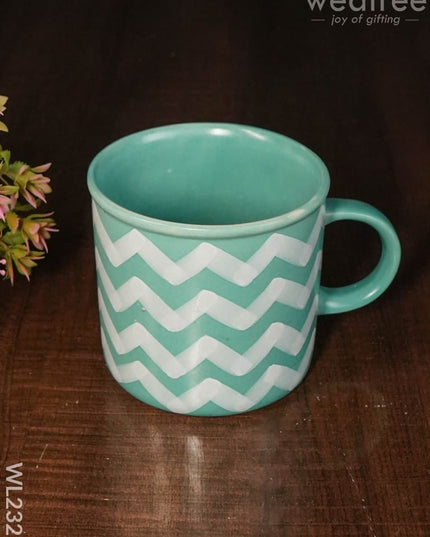 Ceramic Coffee Mug - Matte Sea Green Wl2325 Ceramics
