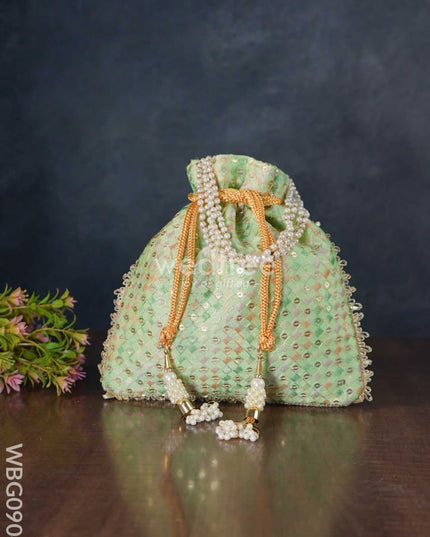Chamki Work Potli Bag - Wbg0904 Bags