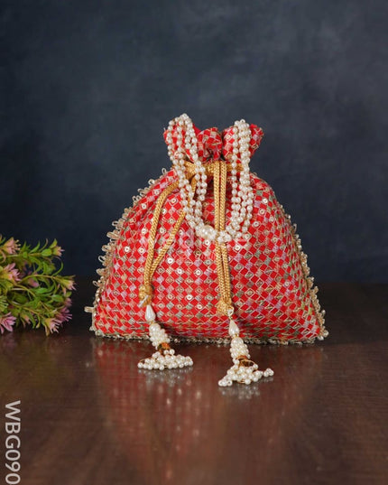 Chamki Work Potli Bag - Wbg0904 Bags