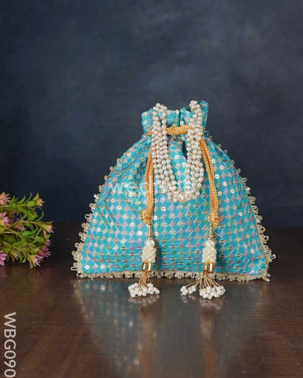 Chamki Work Potli Bag - Wbg0904 Bags