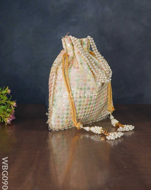 Chamki Work Potli Bag - Wbg0904 Bags