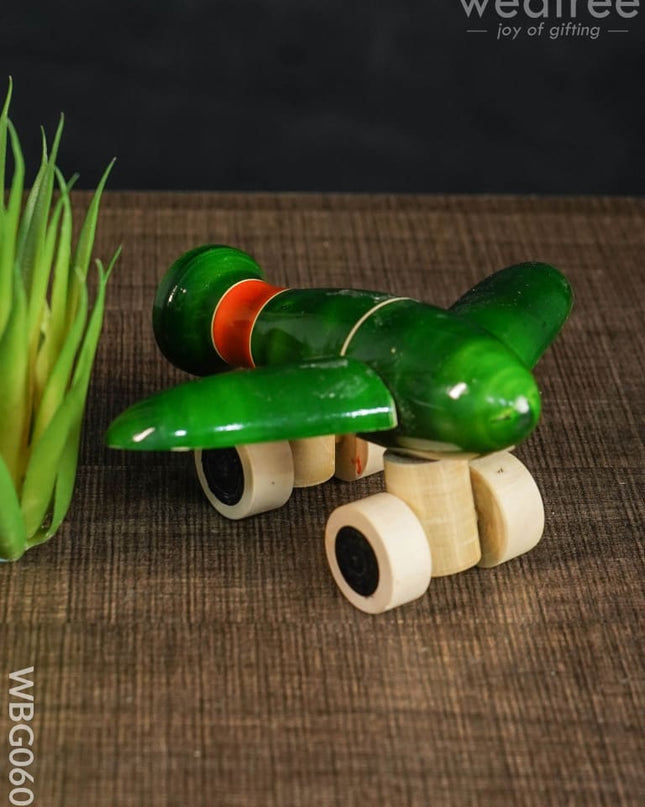 Channapatna Toys - Aeroplane Wbg0609 Kids Return Gifts