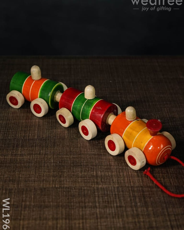 Channapatna Toys - Boogie Train Wl1964 Kids Utility