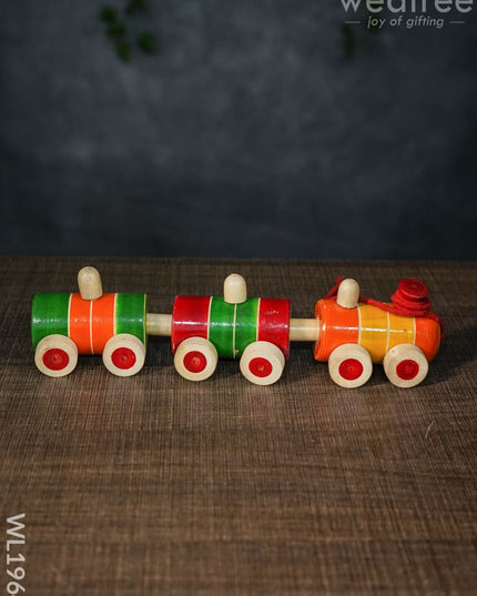 Channapatna Toys - Boogie Train Wl1964 Kids Utility