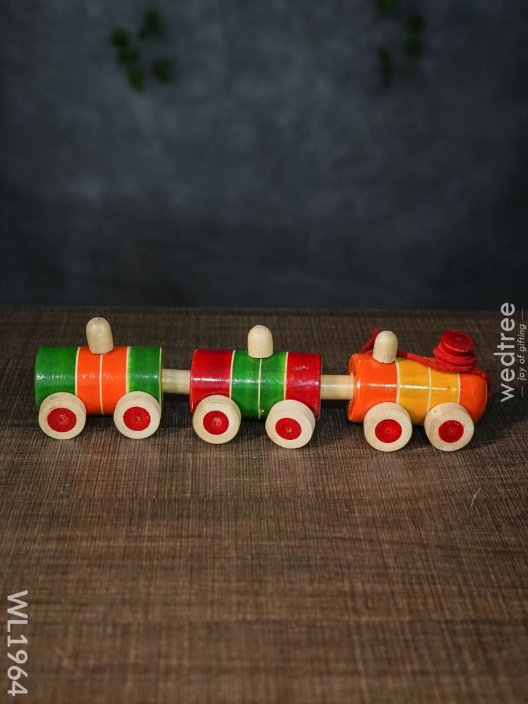 Channapatna Toys - Boogie Train Wl1964 Kids Utility