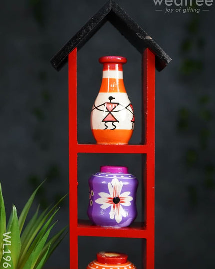 Channapatna Toys - Pot House (Small) Wl1962 Kids Utility