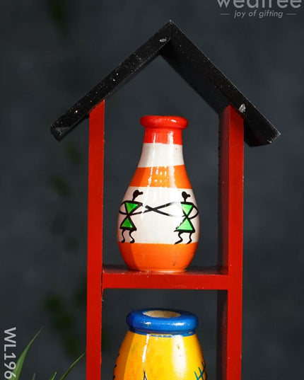 Channapatna Toys - Pot House (Small) Wl1962 Kids Utility