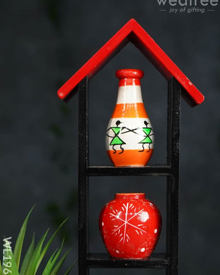 Channapatna Toys - Pot House (Small) Wl1962 Kids Utility