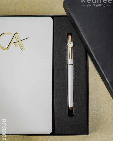 Chartered Accountant Diary With Metal Rollerball Pen - Bcg0087 Office Utility