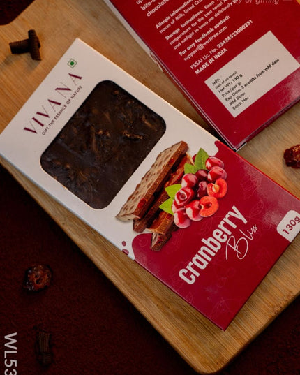 Chocolate Bar - Cranberry Bliss - WL5345 - Chocolates & Cookies