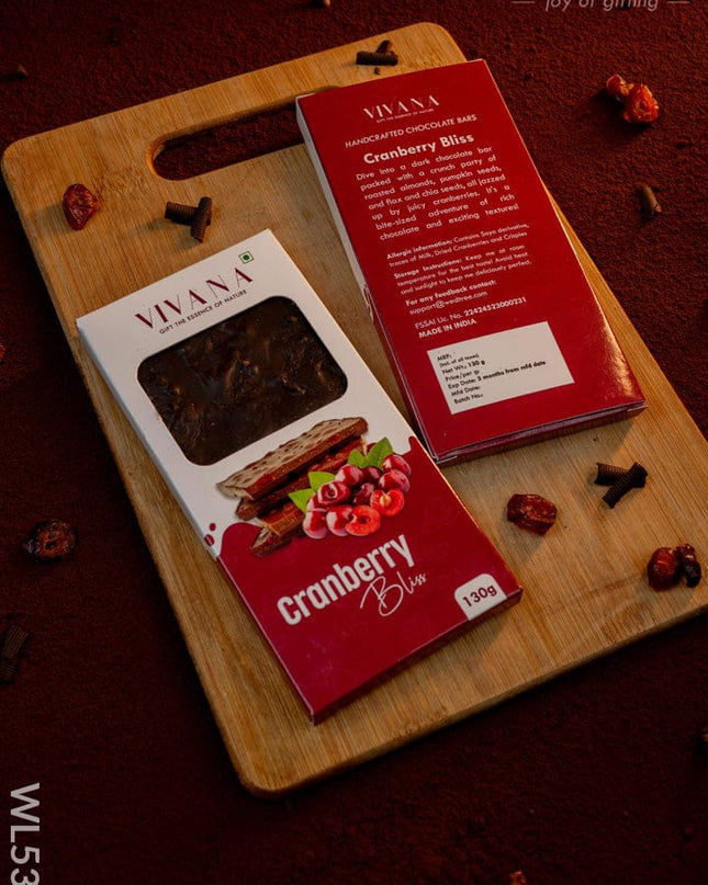 Chocolate Bar - Cranberry Bliss - WL5345 - Chocolates & Cookies