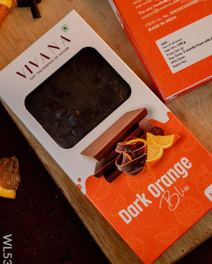 Chocolate Bar - Dark Orange Bliss - WL5342 - Chocolates & Cookies