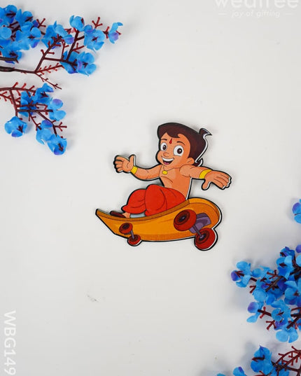Chotta Bheem Fridge Magnet - Wbg1493 Rg