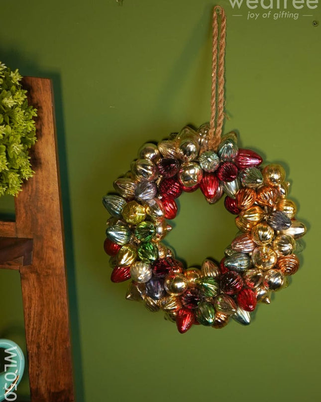 Christmas Ball Wreath - Wl0508 Glass Decor