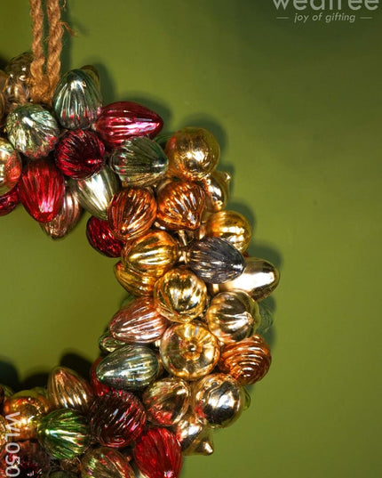 Christmas Ball Wreath - Wl0508 Glass Decor