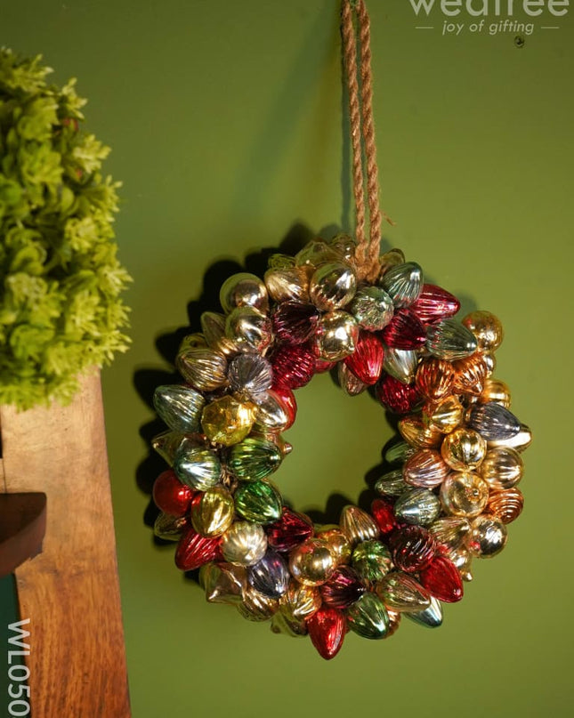 Christmas Ball Wreath - Wl0508 Glass Decor